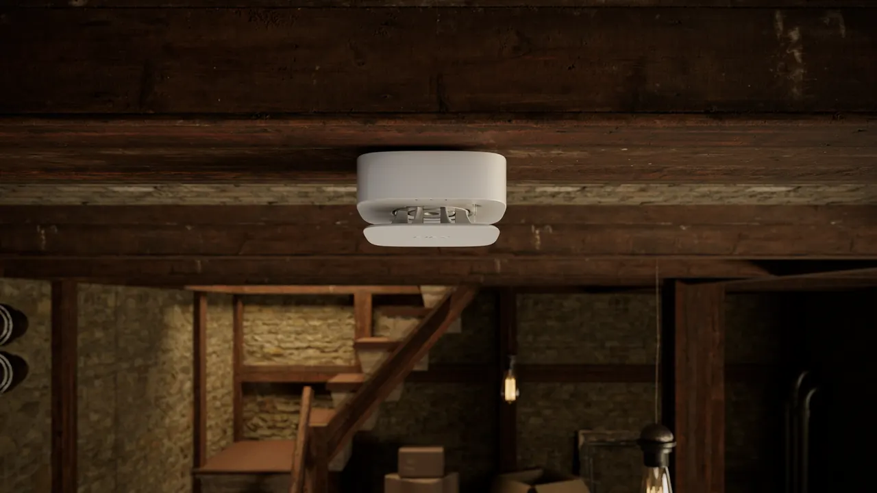 Boiler room · basement · Heat and CO detector