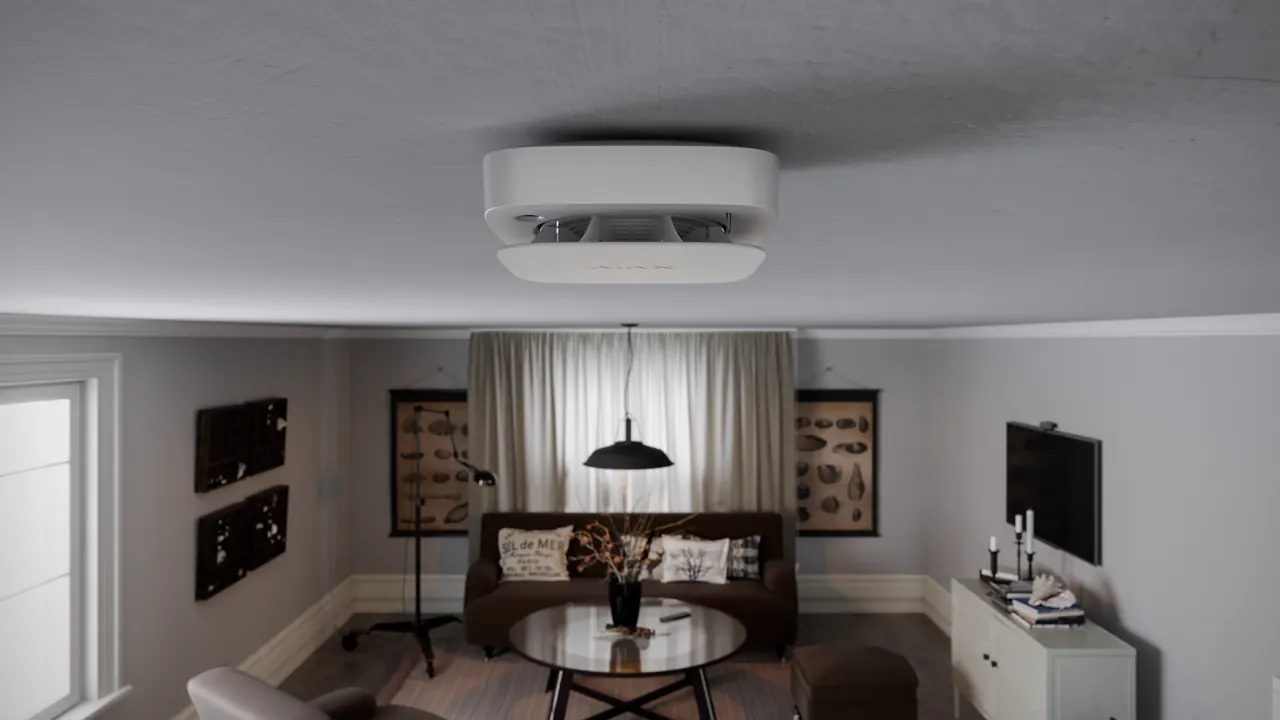 Living room · Smoke detector
